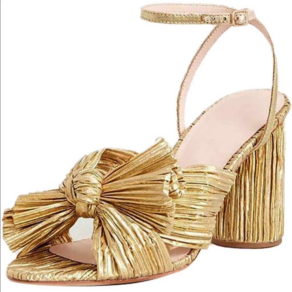 Gold heels!